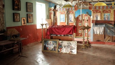 В церкві селища Новогригорівка В церкві селища Новогригорівка
