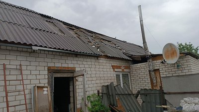 11 липня РФ обстріляла Золочів на Харківщині: 13 будівель пошкоджені