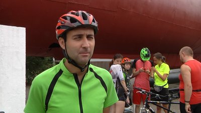 В Одесі стартував велопробіг на тандемах В Одесі стартував велопробіг на тандемах