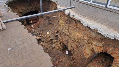 Підземелля Звягельського замку на Житомирщині відкриють для туристів Підземелля Звягельського замку на Житомирщині відкриють для туристів