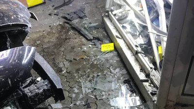 У Херсоні нетверезий водій наїхав на кіоск із пресою