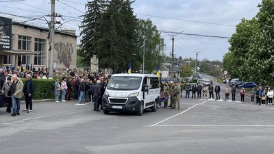 У Тальному прощалися із загиблим захисником