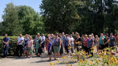 Відкриття пам'ятної дошки полеглому воїну Вадиму Пігольчуку, 20 серпня 2023 року. Відкриття пам'ятної дошки полеглому воїну Вадиму Пігольчуку, 20 серпня 2023 року.