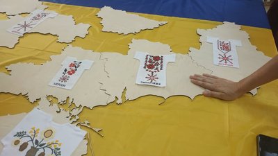 Майстрині збирають мапу Майстрині збирають мапу