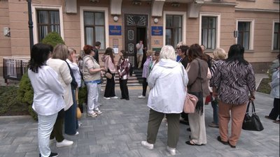 Пікет, 22 школа, вчителі, конкурс на посаду директора, 15 червня 2026, Тернопіль