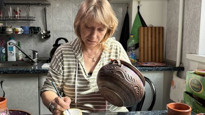 Керамістка Вікторія Попова