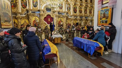 У Полтаві прощаються з Віктором Сологубом та Тарасом Голубицьким