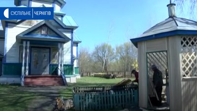 Реконструкція церкви в селі Загребелля Сосницького району