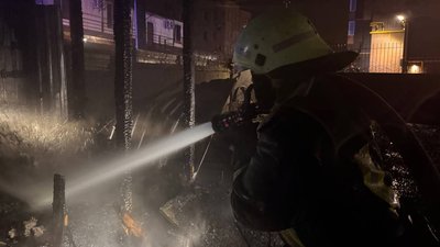 Пожежа, що сталася в Запоріжжі