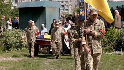Прощання з Денисом Бадікою у Вінниці