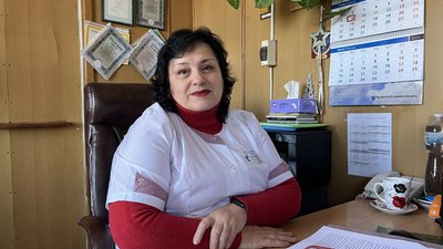 Директорка лікувально-діагностичного центру Тетяна Динник, 9 січня 2024 року.