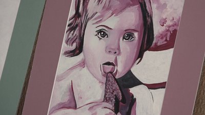 У Франківську відкрили виставку творчості "сонячних" дітей У Франківську відкрили виставку творчості "сонячних" дітей