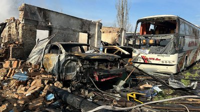 Атака РФ на Ізмаїл 14 квітня 2026 року, СТО, південь Одещини, авто