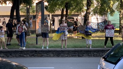 Акція-нагадування про військовополонених відбулася на столичному Подолі