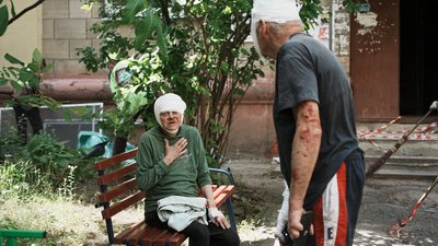 поранені після удару по Харкову
