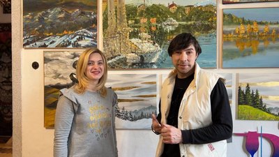 Картини для укриттів: у Тернополі художники безплатно роздають дітям свої роботи