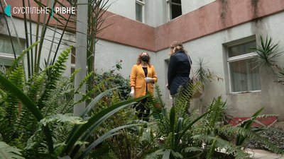 В дитсадку в Рівному ростуть майже чотирьохметрові пальми В дитсадку в Рівному ростуть майже чотирьохметрові пальми