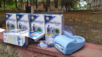 Кропивницька лікарня отримала інгалятори для лікування захворювань дихальних шляхів