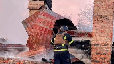 Росіяни 15 разів атакували Корюківський район протягом тижня, зафіксували 46 вибухів