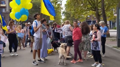 У Миколаєві відбувся марш за гуманне ставлення до тварин У Миколаєві відбувся марш за гуманне ставлення до тварин