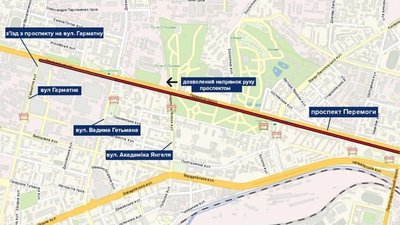 У Києві обмежать рух транспорту через пробіг та зйомки фільму. Де саме