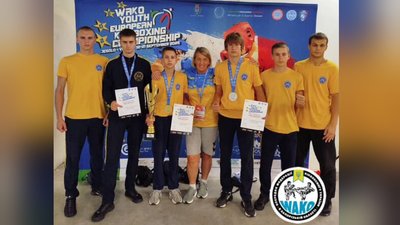 Спортсмени із Запоріжжя отримали медалі на Чемпіонаті Європи з кікбоксингу в Італії