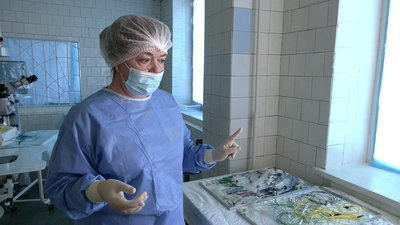 Операційна медсестра Рівненської обласної лікарні Любов Добровольська Операційна медсестра Рівненської обласної лікарні Любов Добровольська