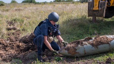Сапери знищили дві російські авіабомби