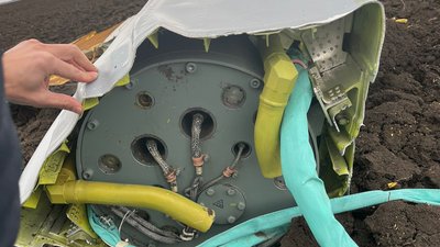 залишки ракети, Х-101