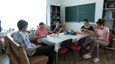 Колишня жителька Донеччини Ольга Оленіченко облаштувала прихисток для переселенців у Франківську