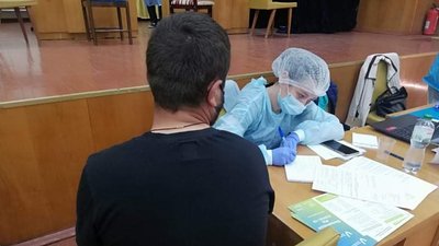 У Рівному розгорнули Центр вакцинації проти COVID-19 У Рівному розгорнули Центр вакцинації проти COVID-19
