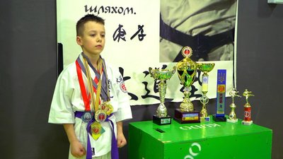 Вінничанин в сім років став чемпіоном Європи з кудо
