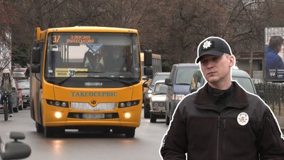 У Чернігові поліцейські склали 46 адмінпротоколів на водіїв маршруток
