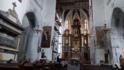 У Дрогобичі на Львівщині в місцевому костелі відреставрують 300-річні фрески