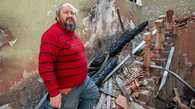 Власник зруйнованого готелю в Одесі Владислав Григорчук