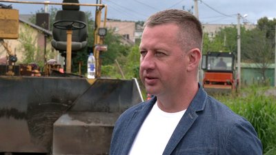 У Квасилові ремонтують вулицю, яку підтоплює після дощів