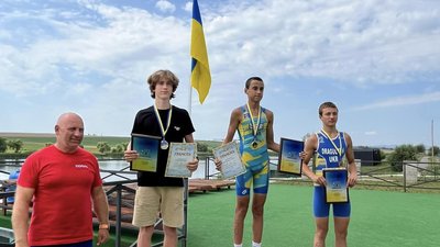 Черкаські триатлети вибороли нагороди чемпіонату України Черкаські триатлети вибороли нагороди чемпіонату України