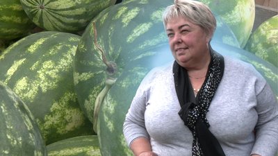 Перші кавуни з'явились на ринках Рівного