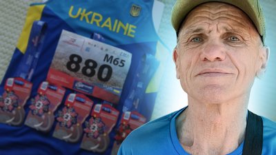 легкоатлет-ветеран Василь Лашкул