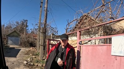 Евакуація, Нікополь, поранення, літнє подружжя