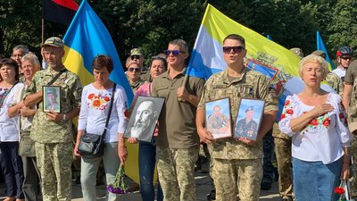 В Одесі розпочався Марш захисників України В Одесі розпочався Марш захисників України