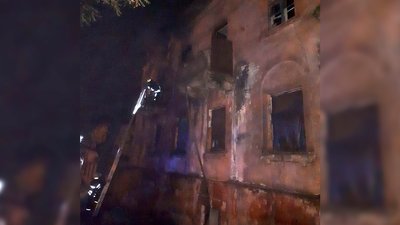 У Кам'янському вогнеборці загасили займання в покинутій будівлі