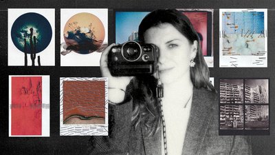 "Я намагаюся ухопити час": фотографка Вероніка Моль про миттєвий знімок пошкодженого будинку в Києві, обраний Polaroid