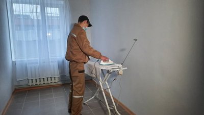 Ремонт у колонії. На Херсонщині облаштовують індивідуальний простір для засуджених Ремонт у колонії. На Херсонщині облаштовують індивідуальний простір для засуджених
