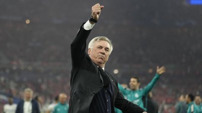 Анчелотті став автором абсолютного рекорду за кількістю трофеїв Ліги чемпіонів серед тренерів