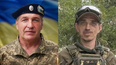 Полеглі військові з Буковини Василь Коханий та Володимир Бук