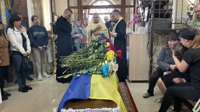 Прощання з загиблим Михайлом Мурашком Прощання з загиблим Михайлом Мурашком