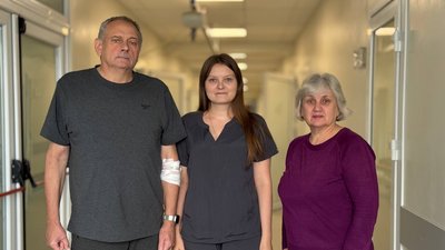 68-річний пацієнт Андрій після терапії