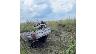 Місце загибелі двох чоловіків в Есмані.