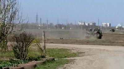 Прихована російська військова техніка у Джанкойському районі Криму